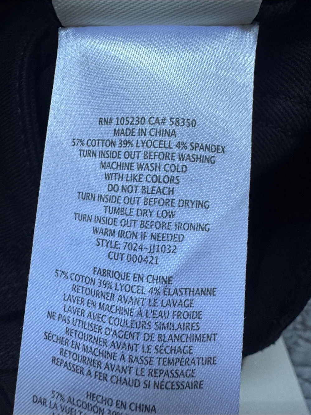 Joie Black Park Skinny Jeans Size 28 - Picture 12 of 14